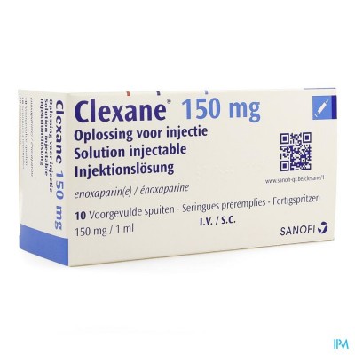 Clexane Spuit Inj 10 X 150mg/ml