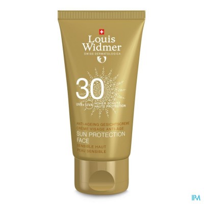 Widmer Sun Protection Face Ip30 Parf Tube 50ml