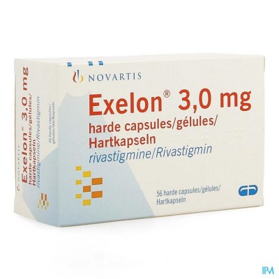 Exelon Caps 56 X 3,0mg
