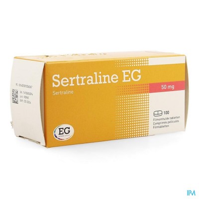Sertraline EG  50Mg Tabl 100X50 Mg