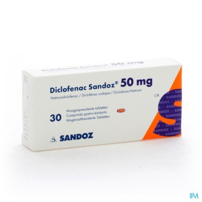 Diclofenac Sandoz 50mg Tabl 30x 50mg