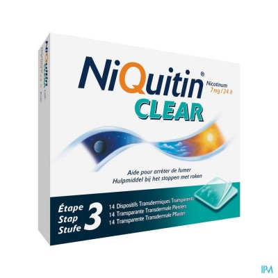 Niquitin Clear Patches 14 X 7mg