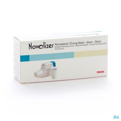 Novolizer Formoterol 12 Mcg Pulv Inhal 60 Doses