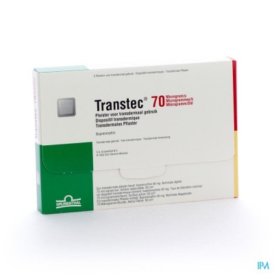 Transtec 70,0mcg/u Patch 5