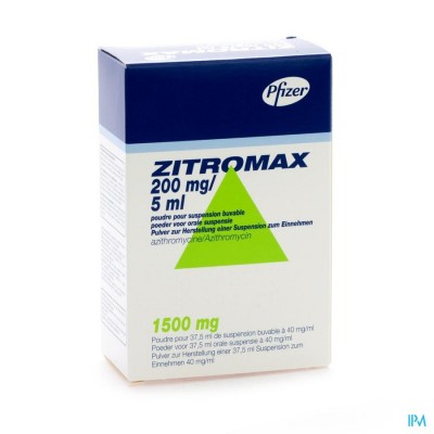Zitromax Susp Per Os 37,5ml 200mg/5ml