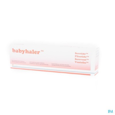 Babyhaler Inhalatiekamer+masker Bb 2 Kleppen