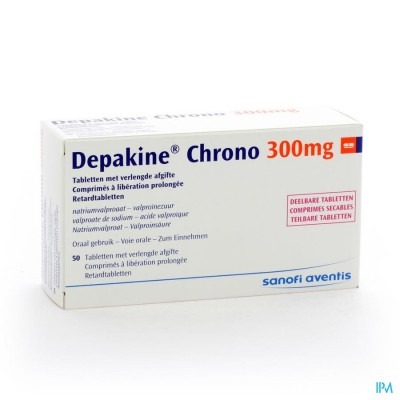 Depakine Chrono 300 Blister 5 X 10