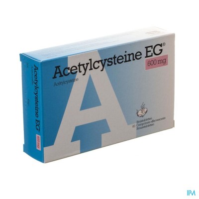 Acetylcysteine EG 600Mg Bruistabl 60X600Mg