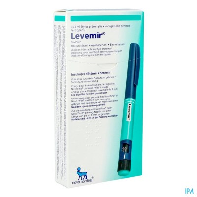 Levemir Flexpen 5x3ml 100 U/ml