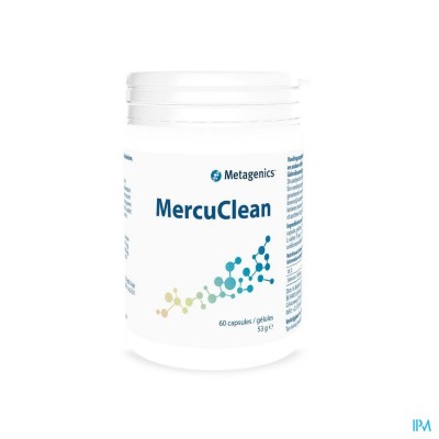 Mercuclean Pot Caps 60 3734 Metagenics