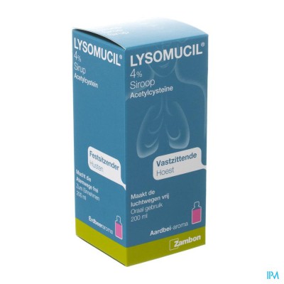 Lysomucil 4% Siroop 200ml