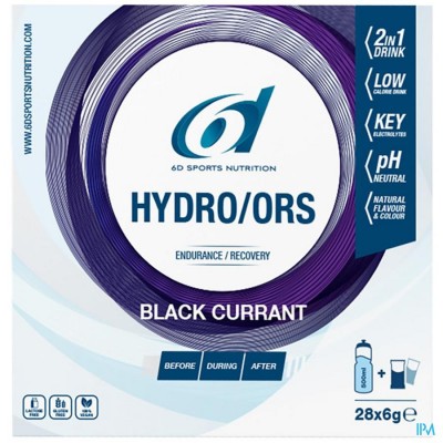 6d Hydro Ors Blackcurrant Zakje 28x6g
