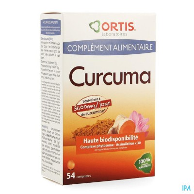 Ortis Curcuma Blister Comp 3x18