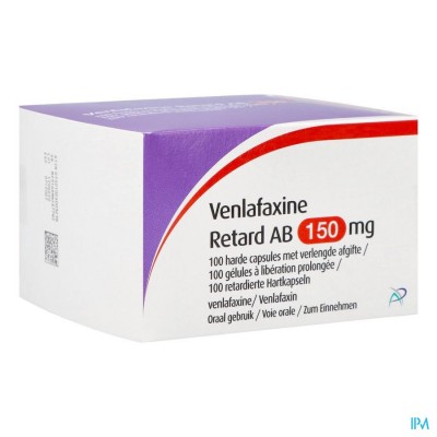 Venlafaxine Retard Ab 150,0mg Caps Verl. Afg.100