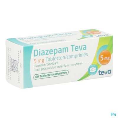 Diazepam Teva Comp 60x 5mg