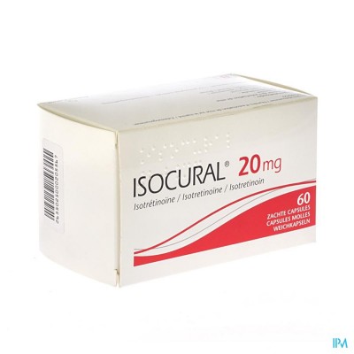 Isocural 20mg Pierre Fabre Dermato Caps 60 X 20mg