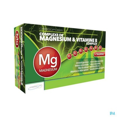 Magnesium & Vit B Complex Caps 60 Credophar