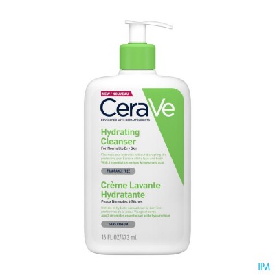 Cerave Cr Reiniging Hydraterend 473ml