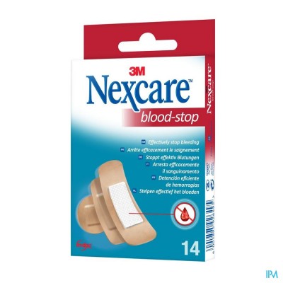 Nexcare 3m Bloodstop Assorted 14 N1714as