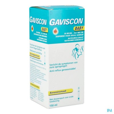 Gaviscon Baby Susp Voor Oraal Gebruik 150ml
