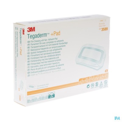 Tegaderm + Pad 3m Transp Steril 9cmx15cm 25 3589