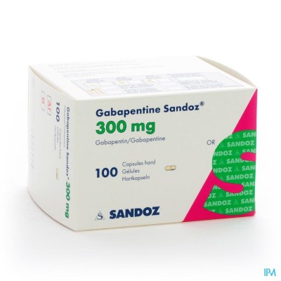 Gabapentine 300mg Sandoz Caps 100 X 300mg