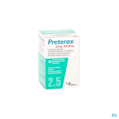 Preterax Comp 30 X 2,5mg/0,625mg