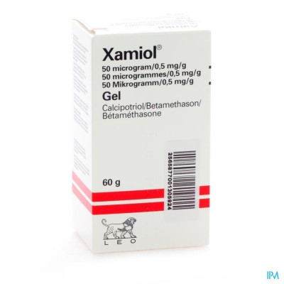 Xamiol 50 Mcg/0,5mg/g Gel Fl 60g