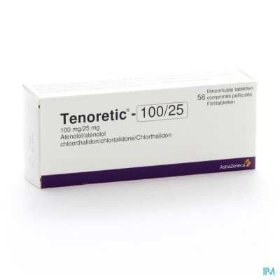 Tenoretic 100mg/25mg Tabl 56