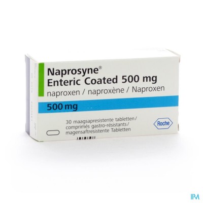 Naprosyne Enteric Coated Comp 30 X 500mg