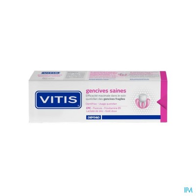 Vitis Gezond Tandvlees Tandpasta met 0,05% Cetylpyridinium Chloride (CPC) 31414