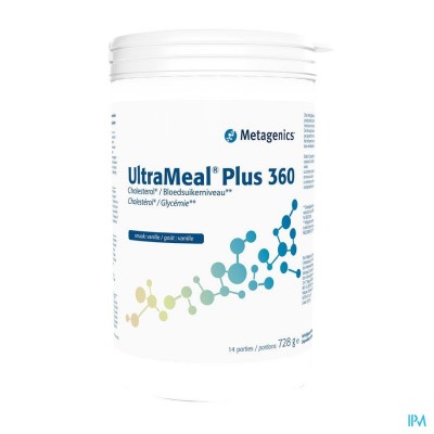 Ultrameal Plus 360 Vanille Pot 728g Metagenics