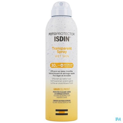 Isdin Fotoprotector Transp.wet Skin Ip30 Spr.250ml