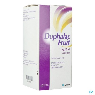 Duphalac Fruit Sir Sach 20 X 15ml