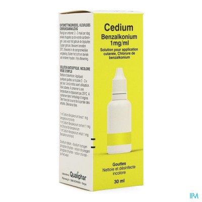 Cedium Benzalkonium Sol. 30ml