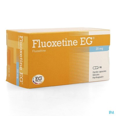 Fluoxetine EG Caps 98 X 20 Mg