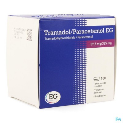 Tramadol Paracetamol Eg37,5Mg/325Mg Filmom Tabl100