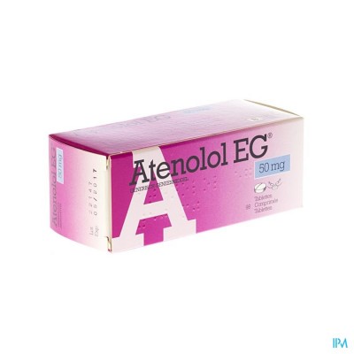 Atenolol EG 50Mg Tabl 98