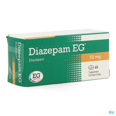 Diazepam EG Tabl  60X10Mg
