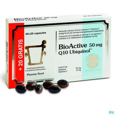 BioActive Q10 50mg 60+20 caps