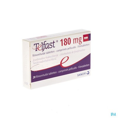 Telfast Tabl 20x180mg