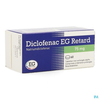 Diclofenac EG Retard   Tabl 60X75Mg