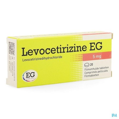 Levocetirizine EG 5 Mg Filmomh Tabl 20