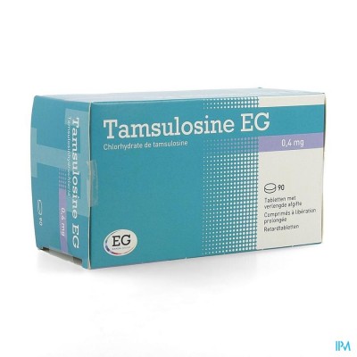 Tamsulosine EG Tabl Verlengde Afgifte  90 X 0,4 Mg