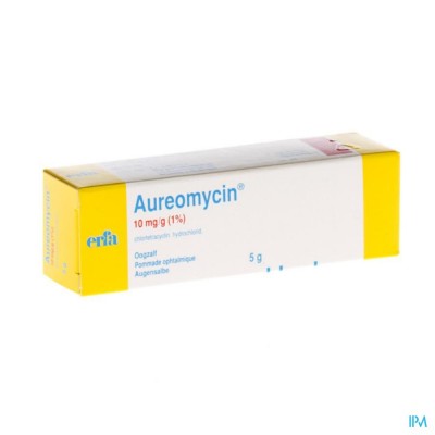 Aureomycine Ung Opht 1 X 5g 1%