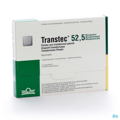 Transtec 52,5mcg/u Patch 10