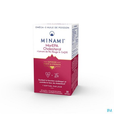 Minami Morepa Smart Fats Cholest. Pot Softgel 30