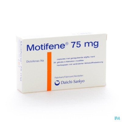 Motifene Caps 28 X 75mg