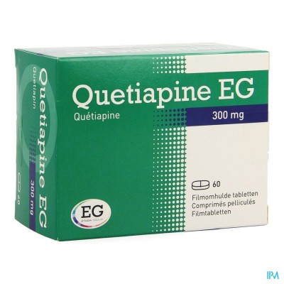 Quetiapine EG Filmomh Tabl 60X300Mg