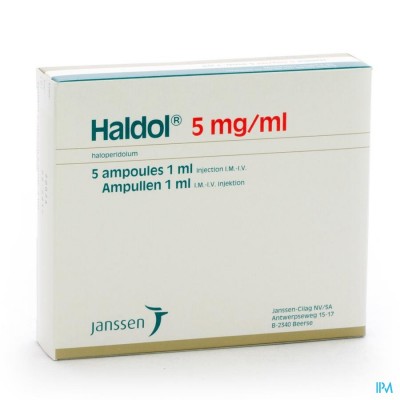 Haldol Amp 5 X 5mg/1ml